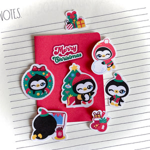 Cute Christmas Sticker Set